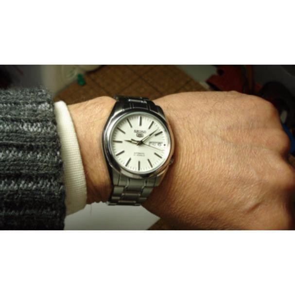 นาฬิกา SEIKO 5 Automatic รุ่น SNKL41K1 นาฬิกาข้อมือผู้ชายสายสแตนเลส -ของใหม่ ของแท้ 100% ประกันสินค้า 1 ปีเต็ม