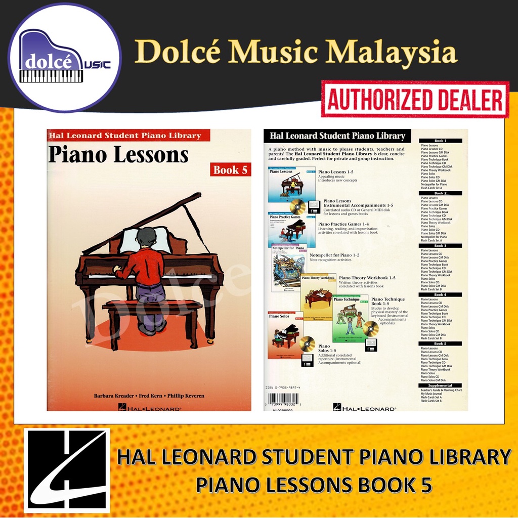 Hal Leonard - Hal Leonard Student Piano Library - หนังสือบทเรียนเปียโน 5