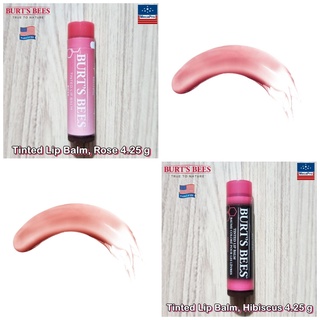 Burts Bees® Tinted Lip Balm 4.25 g เบิร์ตส์บีส์ ลิปบาล์ม มีสี 100% Natural