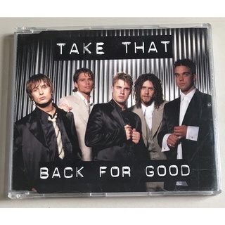 ซีดีซิงเกิ้ล ลิขสิทธิ์ มือ 2 สภาพดี...299 บาท “Take That” ซิงเกิ้ล “Back for Good" แผ่นหายาก Made in EC.