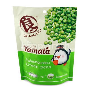 แพ็ค 2 ชิ้น Yamata Green Peas Original Flavor 70g. ยามาตะ ถั่วลันเตา รสดั้งเดิม 70 กรัม