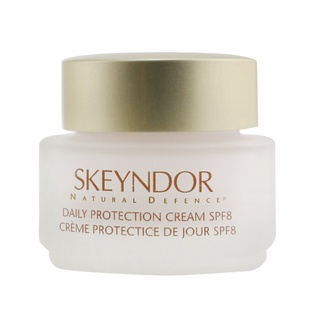 Skeyndor - ครีมป้องกันผิวประจําวัน Spf 8 จากธรรมชาติ