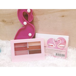 นีคาร่า ฟลามิงโก้ อายแชโดว์ โฟร์ อิน เลิฟ Nee cara Flamingo Eyeshadow 4 in Love(N215) 7.2g