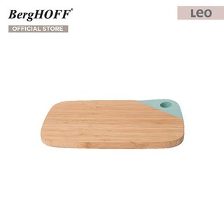 BergHOFF เขียงไม้ไผ่  รุ่น Leo   อ่อนโยนต่อใบมีด 28 x 20 x 2 ซม. สีเขียว 3950086