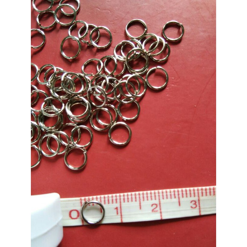 ห่วงกลมสแตนเลส ห่วงพระ ห่วงห้อย พร้อมส่ง ราคาถูก