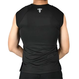 เสื้อรัดกล้ามเนื้อ แขนกุด รุ่น BKP ดำ THATA Cool Sleeveless Shirt เสื้อแขนสั้น บอดี้ฟิต เสื้อรัดรูป Body fit