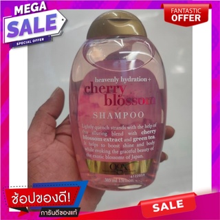 โอจีเอ็กซ์ เฮฟเวนลี่ ไฮเดรชั่น + เชอร์รี่ บลอสซั่ม แชมพู 385 มล. OGX Heavenly Hydration + Cherry Blossom Shampoo 385 ml.