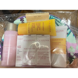 ชุดเซตเดินทาง พกพา clarins