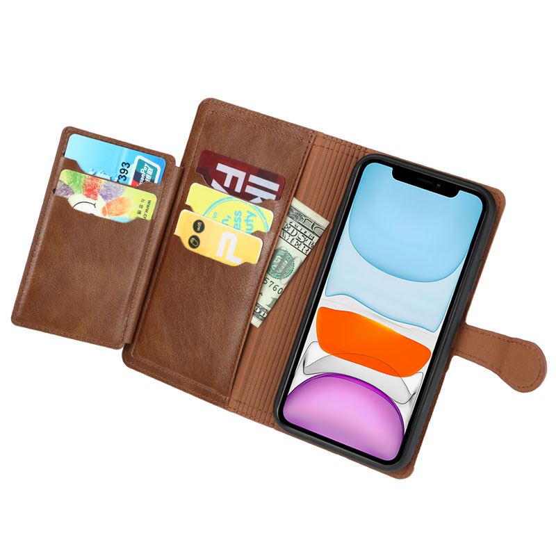 Retro Flip Case iPhone 11 Pro XS Max XR X 8 7 6 6S Plus Leather Buckle ...