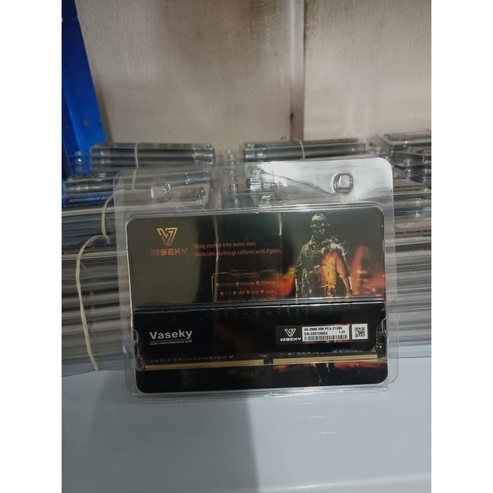 Ram Pc vaseky DDR4 bus2666 4G-8G สินค้ามือ1ประกัน1ปี