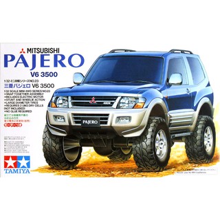 Mini4WD รถราง รถมอเตอร์ Tamiya 1/32 TA19023 MITSUBISHI PAJERO V6