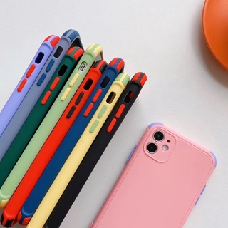 เคสซิลิโคน TPU สีพาสเทลกันกล้องกันมุม สําหรับ  vivo Y15S V23e Y33S Y3S Y12A Y20  เคสซัมซุง เคสกันกระแทก case