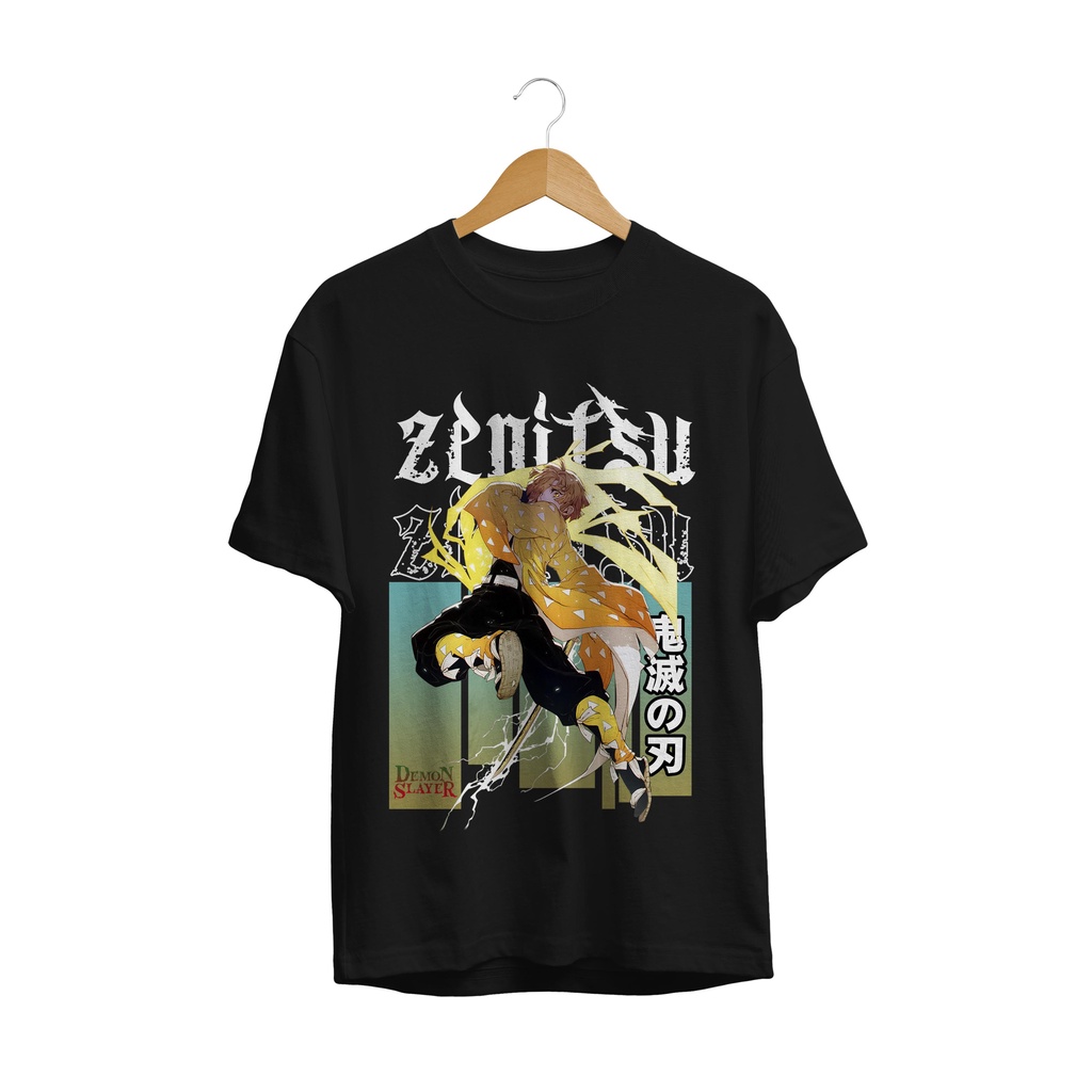 เสื้อยืด DEMON SLAYER ZENITSU AGATSUMA KIMETSU NO YAIBA PREMIUM