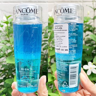 125ml Lancome Bi-Facil Non Oily - Sensitive Eyes Instant Cleanser 125ml. โลชั่นทำความสะอาดผิวรอบดวงตาสูตรอ่อนโยน 125 ml.