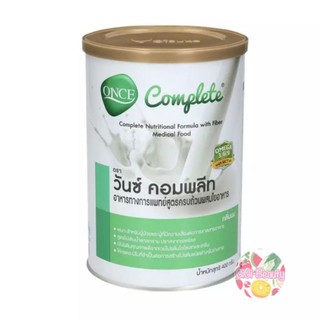 ONCE Complete วันซ์ คอมพลีท ขนาด 400 กรัม อาหารทางการแพทย์ สูตรครบถ้วนผสมใยอาหาร