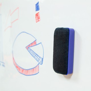 Whiteboard Eraser Brush แปรงลบกระดานไวท์บอร์ด  มีแถบแม่เหล็ก แปรงลบไวท์บอร์ด