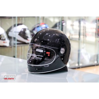 หมวกกันน็อค TORC HELMETS T-1 CARBON FIBER GLOSS BLACK