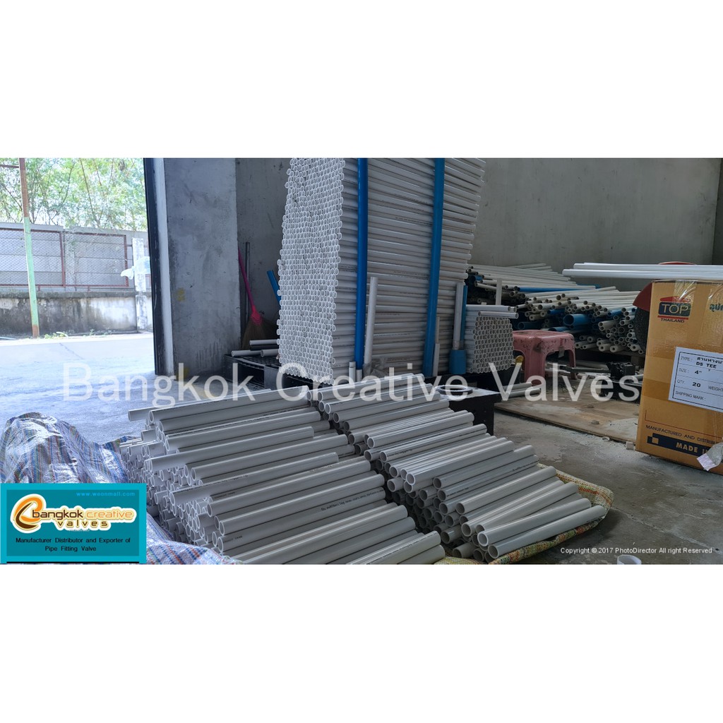 ท่อPVC ท่อขาว ท่อเศษ ความยาวน้อยกว่า 100ซม ท่อร้อยสายไฟ ตัดเศษ ความยาว 5 - 99 ซม. แบบ 1 เส้น ดัดโค้งได้