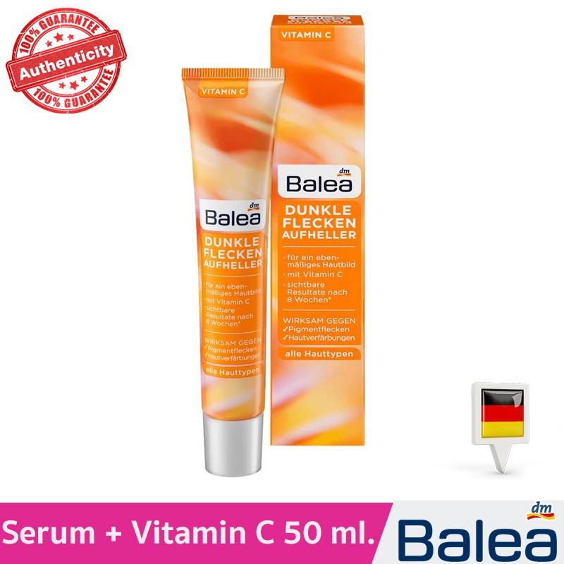 พร้อมส่ง 💥 💥 Balea Dunkle Flecken Aufheller Serum + Vitamin C 50 ml. (Balea Dunkle)
