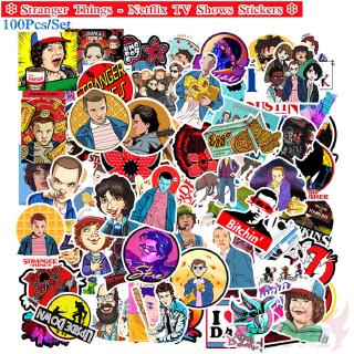 100Pcs/Set ❉ Stranger Things - Series B Netflix TV Shows สติ๊กเกอร์ ❉ DIY Fashion Doodle Decals สติ๊กเกอร์