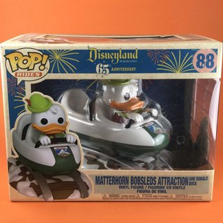 Funko POP Matterhorn Bobsleds Attraction and Donald Duck Disneyland 88