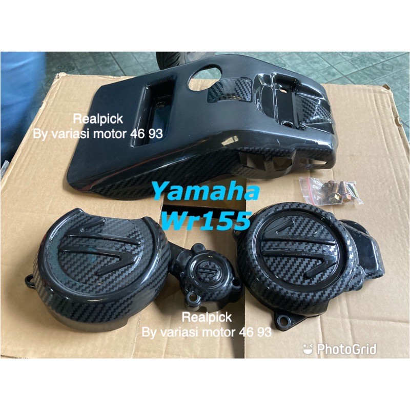 MESIN Yamaha WR155 ฝาครอบเครื่อง Yamaha wr 155 ครบชุด ปลั๊กแอนด์เพลย์ ตัวป้องกันเครื่องยนต์ WR155