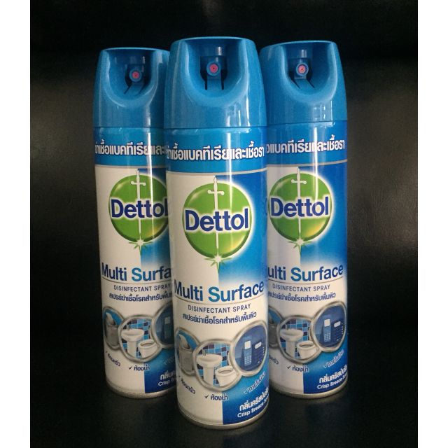 เดทตอลสเปรย์ 225ml., 450ml. Dettol multi surface diinfectant spray