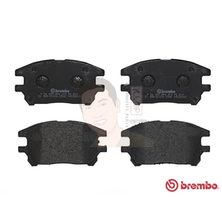 P56 050B ผ้าเบรก F (แท้ BREMBO รุ่น Black) LEXUS อาร์เอ๊กซ์ RX300 / Harrier (โตโยต้า แฮริเออร์) ปี2000-&gt;