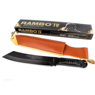 มีดเดินป่า มีดใบตาย Rambo IV / Rambo 4 Machete Knife ขนาด 16.5 นิ้ว (42 ซม.) พร้อมซองใส่มีด