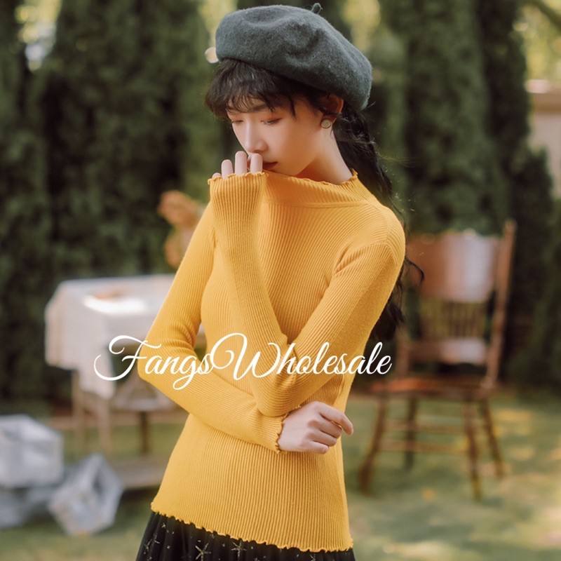 เสื้อถักนําเข้า FW B456 | เสื้อไหมพรมนําเข้าคุณภาพพรีเมี่ยม