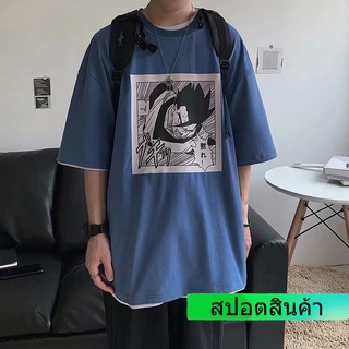 ฤดูร้อนเซเว่นดราก้อนบอลการ์ตูนแฟชั่นฮิปฮอปเสื้อยืดหลวมผู้ชายผู้หญิงเสื้อยืดถนนนักเรียนคู่แต่งตัวแขนสั้นคู่รักชายหญิงฝ้าย