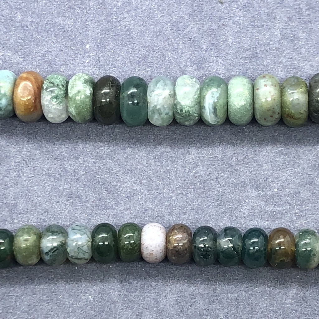 India Agate Spacer อินเดียโมรา เว้นวรรค ลูกปัด 4 * 6.5mm 4 * 8mm มิลลิเมตรธรรมชาติหลวมหินอุปกรณ์เสริมสร้อยข้อมือ DIY