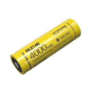 ถ่านชาร์จ Nitecore NL2140 4000mAh(battery 21700) ของแท้ สามารถออกใบกำกับภาษีได้