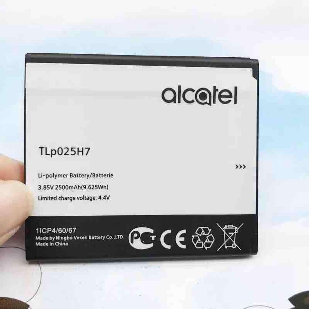 แบตเตอรี่ Alcatel OneTouch POP 4 OT-5051X OT-5051D 5051X 5051D 5051J 5051 M Battery TLP025H7 2500mAh