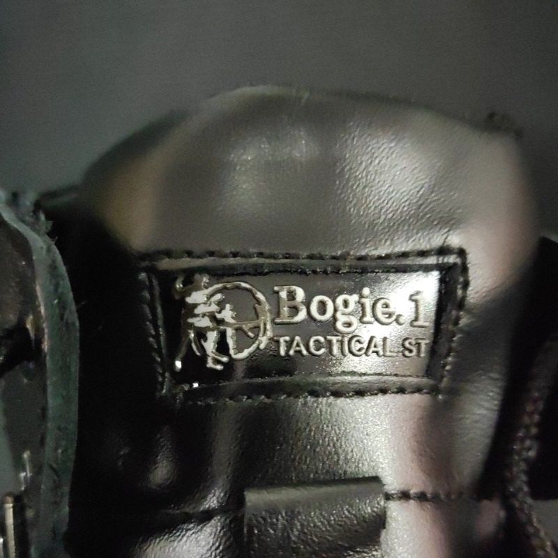 รองเท้าหุ้มข้อสั้นสีดำ รุ่น POLICE รองเท้าประกอบเครื่องแบบ (ระเบียบใหม่)ของ BOGIE.1เเท้100%