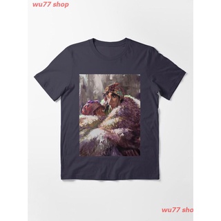 2022 Mikoko And Kaiji Essential T-Shirt เสื้อยืดพิมพ์ลายการ์ตูนมังงะ ดผ้าเด้ง คอกลม cotton ความนิยม sale Unisex