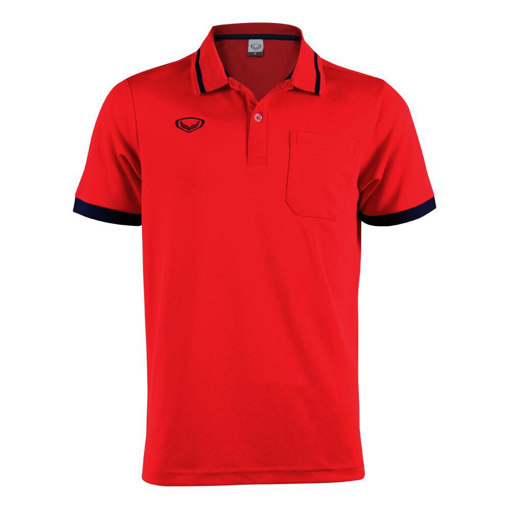 เสื้อโปโลแกรนด์สปอร์ต รหัสสินค้า : 012585 ,012785 (สีแดง)