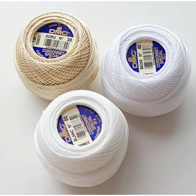 DMC CORDONNET Special No. 20, 40 ,50, 60 ไหมปัก/ถัก เกรดพรีเมียมจากฝรั่งเศส
