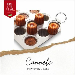 พร้อมส่ง พิมพ์คานาเล่ chefmade ❗❗12หลุม canele mould พิมพ์เค้กเทปลอน พิมพ์ขนมฝรั่งเศส เค้กกล้วยหอม พิมพ์เลมอน