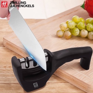 Zwilling j.a.henckels Knife sharpener 3 slots ที่ลับคมมีด 3 ช่อง ( สีดำ )