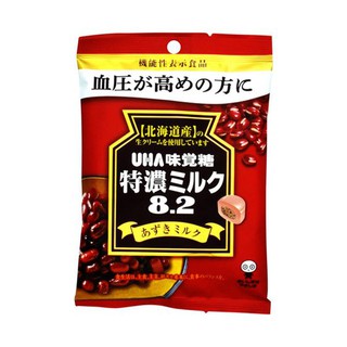 UHA Tokuno Milk Candy with Azuki Red Beans and GABA 93g