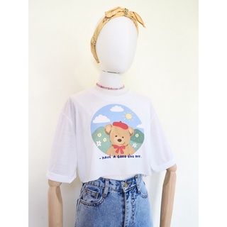 เสื้อยืดครอปน่ารักที่สุด ใส่สบายที่สุด♥️