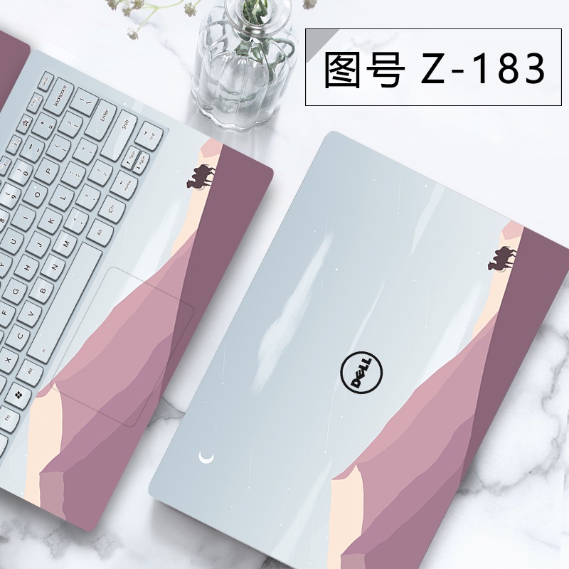 3pcs การ์ตูน Precut คอมพิวเตอร์แล็ปท็อปโน้ตบุ๊คไวนิลสติกเกอร์ผิวสําหรับ ASUS VIVOBOOK ROG G513Q FX50