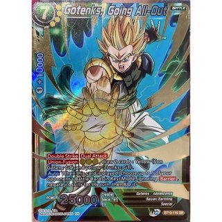 [ของแท้] Gotenks, Going All-Out (SR) BT10-110 การ์ดดราก้อนบอล Dragon Ball Super Card Game