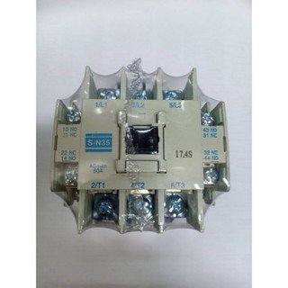 Magnetic Contactor แมกเนติก SN-35 Coil 380 vac-60A(PNC)