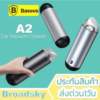 Baseusรถเครื่องดูดฝุ่นแบบพกพาเครื่องดูดฝุ่นอัตโนมัติหุ่นยนต์สำหรับภาย