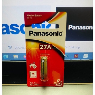 ถ่าน Panasonic รุ่น 27A (LRV27A/1BPA) 12V. แพค 1 ก้อน (ของแท้ )