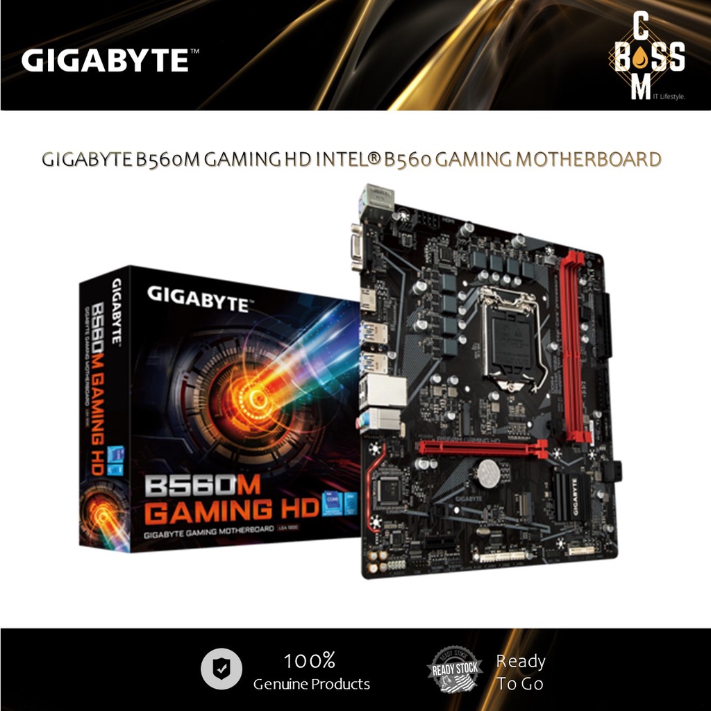 GIGABYTE B560M GAMING HD INTEL B560 GAMING MOTHERBOARD