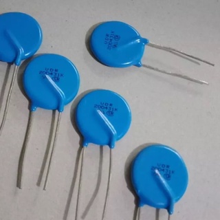 20D431K วาริสเตอร์ 275VAC ขนาด20มิล วาริสเตอร์ ป้องกันไฟเกิน 275VAC Varistor 20D431K