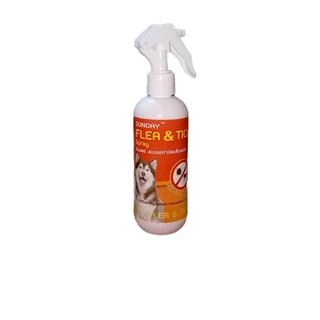 สเปรย์กำจัดเห็บหมัด สุนัข Sunday Flea & Tick Spray อย. วอส. 46/2559